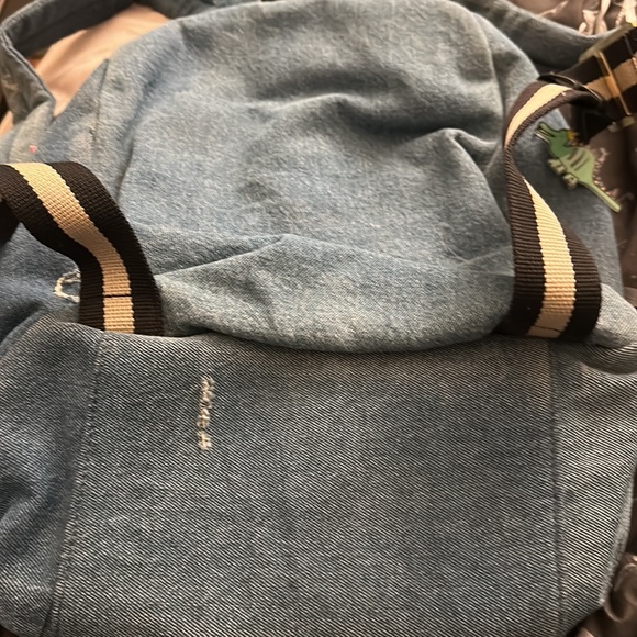 Zara denim patchwork backpack - Picture 4 of 4